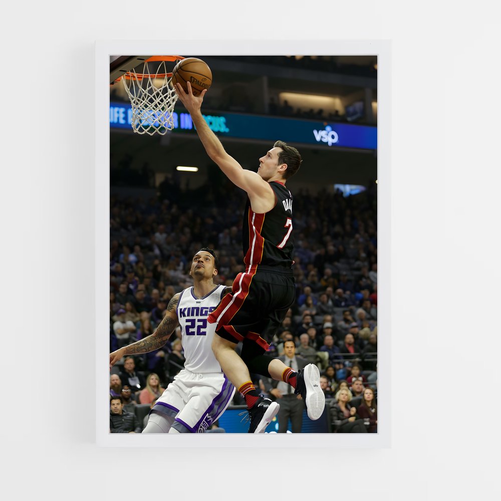Poster Goran de dragic – affiche Basketball (vue 3)